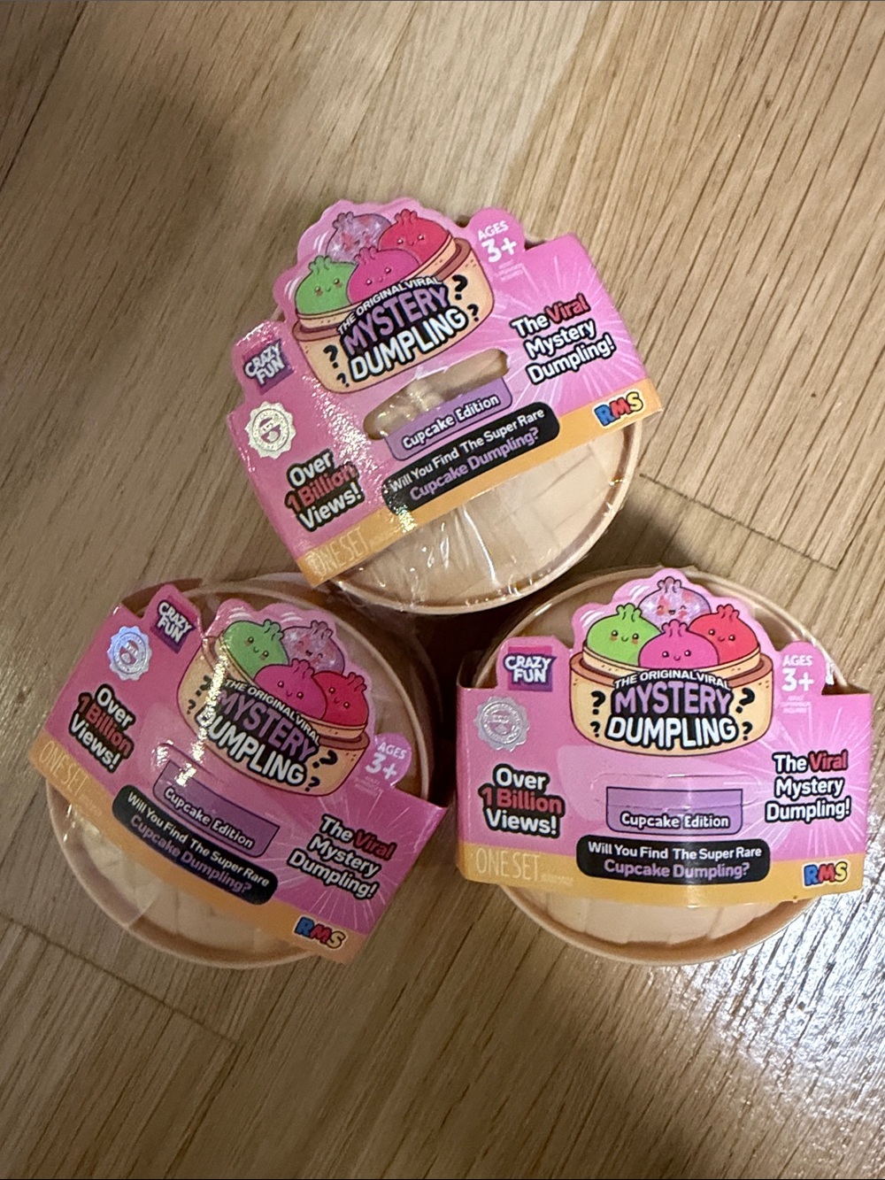 NEW RELEASE 3Viral RMS Mystery Dumpling Brand New/Unopened - Cupcake Edition Min